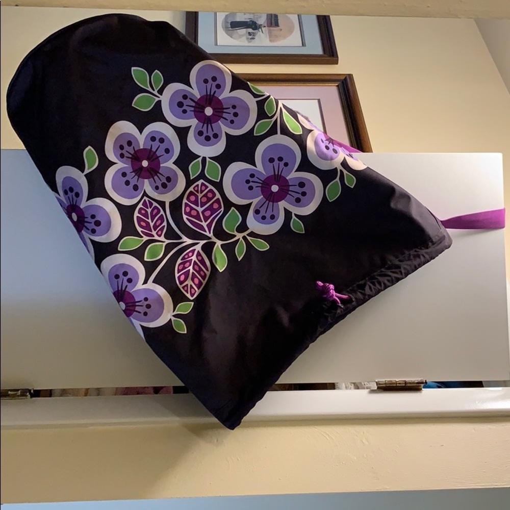 Large Vera Bradley laundry tote bag